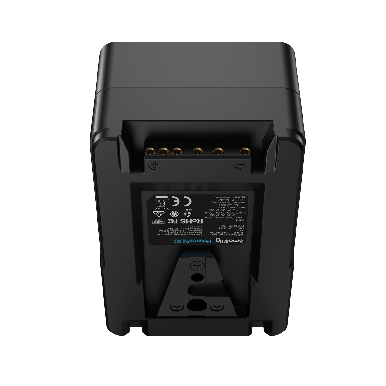 Buy SmallRig V Mount Battery VB99 Pro, 99Wh / 6800mAh mini V-Mount